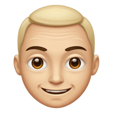 Extreme smirk face sticker