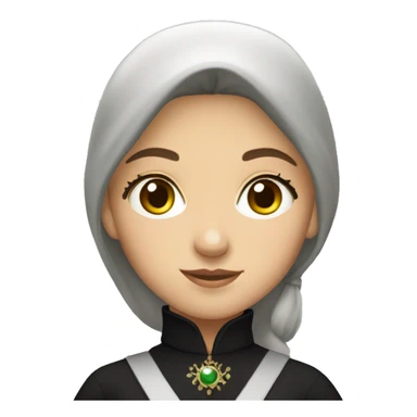 circassian girl sticker