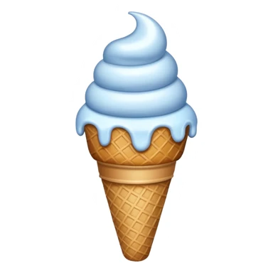 Ice cream but its have a hand sticker