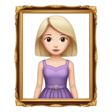 Lady with big ass sticker