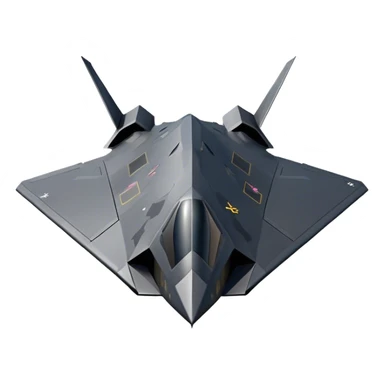 F-117 Nighthawk - Lockheed Martin (Stealth Grey) sticker
