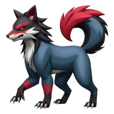 Zeraora-Zoroark-Obstagoon--fusion sticker