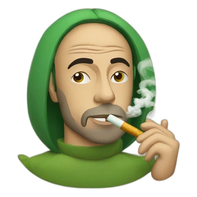Joe rogan smoking cannabis sticker