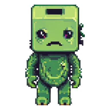 minecraft creeper sticker