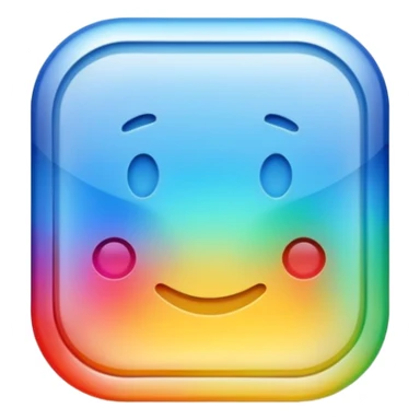 a piece of plastic material. without face sticker