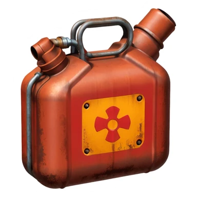 petrol canister sticker