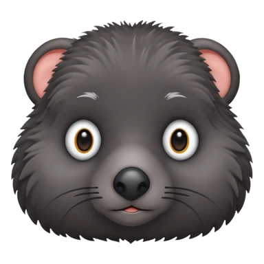 mole the animal sticker