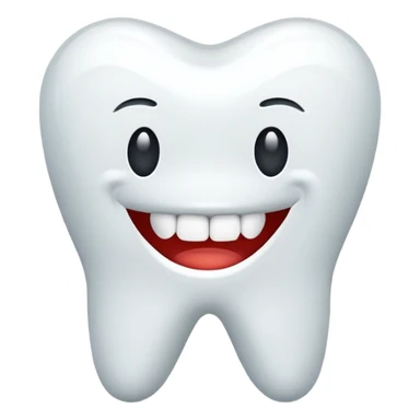 teeth icon sticker