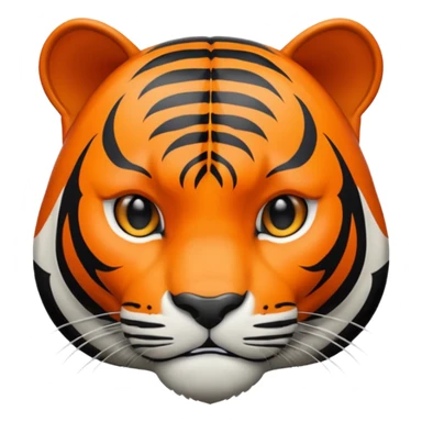 Black tiger sticker
