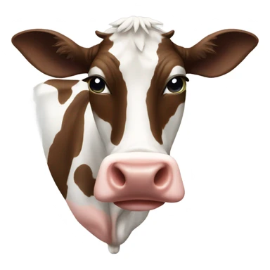 Cow in bikini  sticker