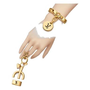 LV duo bracelet Louis Vuitton  sticker