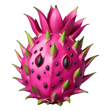 Dragon fruit emoji sticker