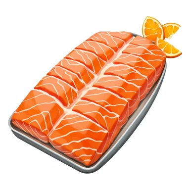 Salmone al forno sticker