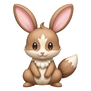 Teddiursa-Minccino-Lopunny-fusion  sticker