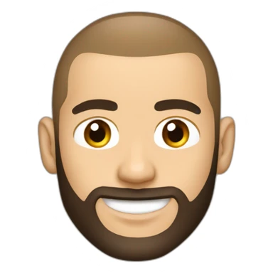 Karim Benzema with Waves hair sticker