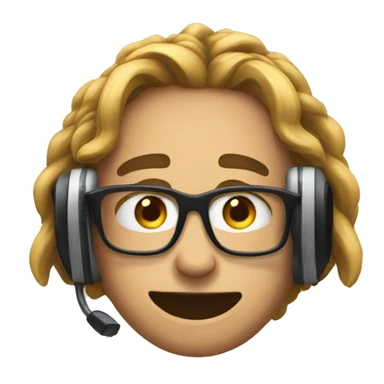 Make a emoji which represent HS gamer sticker