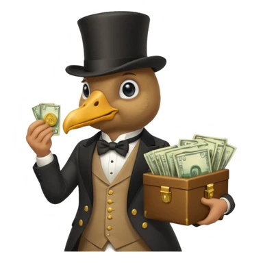 The Millionaire Dodo sticker