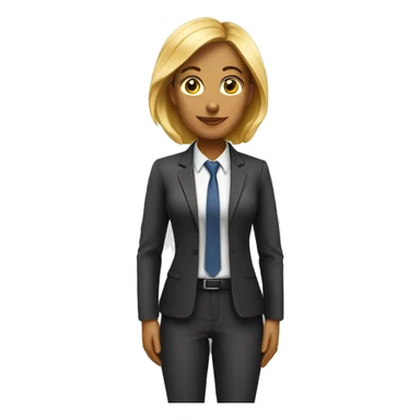 manager of the agency, female, 25-45 years old, creative, hard-working and responsible sticker