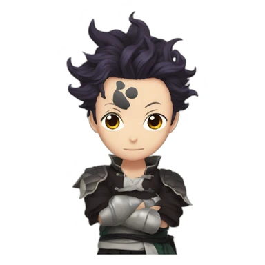 Tanjiro Kamado demon slayer sticker