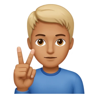 A feet middle finger sticker