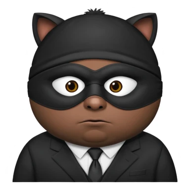 South Park Eric cartman as the coon sticker