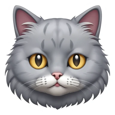 Cat with tears in its eyes sticker