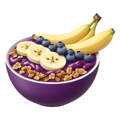 Açaí bowl sticker