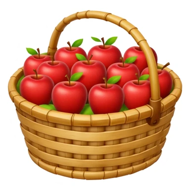  bamboo-basket apples sticker