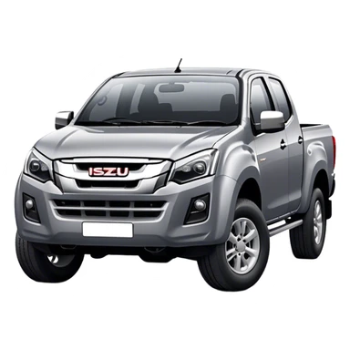 Isuzu D-MAX - Isuzu (Model Year: 2024) (Iconic colour: Grey) sticker