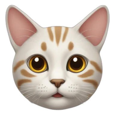 Lachende katze sticker