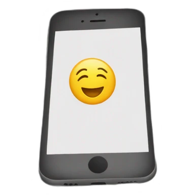 an iphone on top of an exam paper sticker