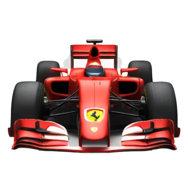 Ferrari F1 car sticker