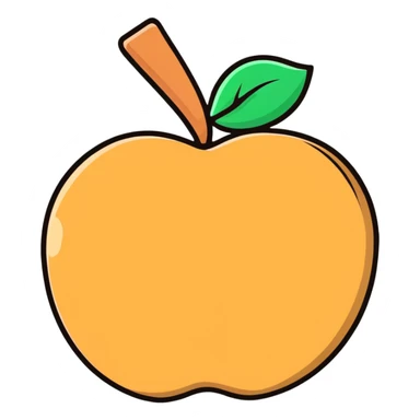 delicious apple cookie sticker