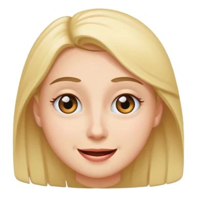 Eye roll while smiling sticker