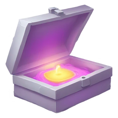 𓂺THE 𓂸MAGIC BOX𓂸𓂺  🄶littery✨box of magic light sticker