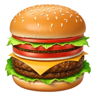 Kapibara burger sticker
