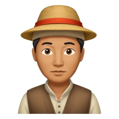 kyrgyz man trading cars sticker