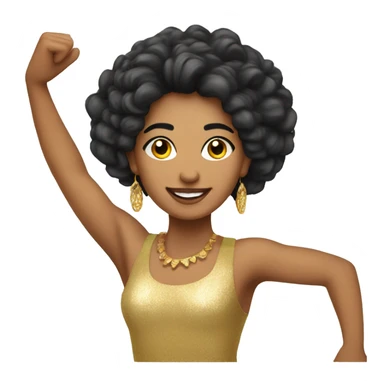 dancer latin american sticker