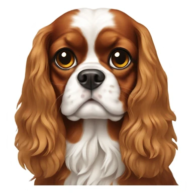 king charles spaniel sticker