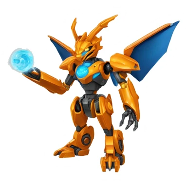 Medabot-Charizard-Bionicle-Digimon-Mecha sticker