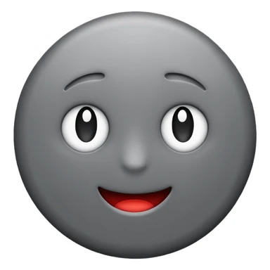 i just want a grey circle emoji from android sticker