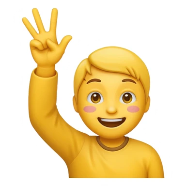 emoji throwing up the okay sign  sticker