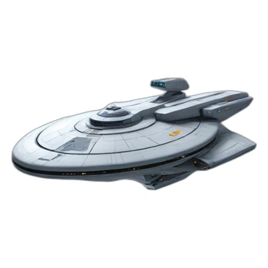 startrek enterprise starship sticker