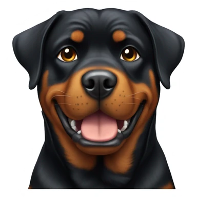 rottweiler dog sticker