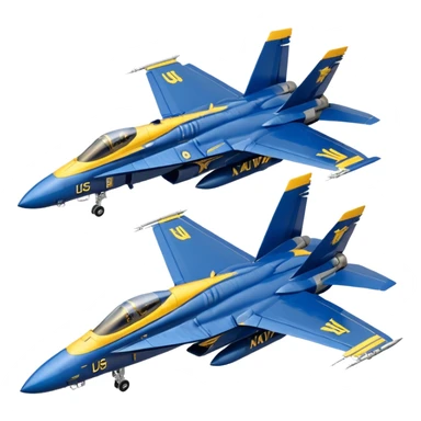 US Navy Blue Angels f/a-18 sticker