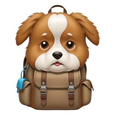 A dog that likes school that doesn’t go to school, but he doesn’t like to do stuff sticker
