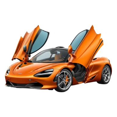 McLaren 720S best view  sticker