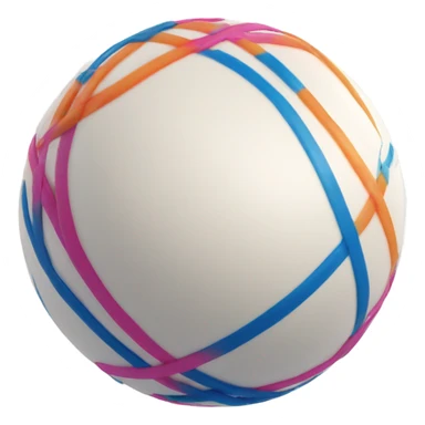 bouncing ball sticker