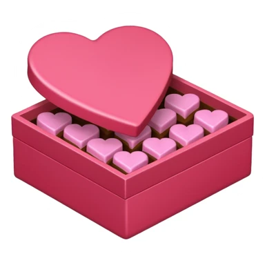 caja de bombones valentines day sticker