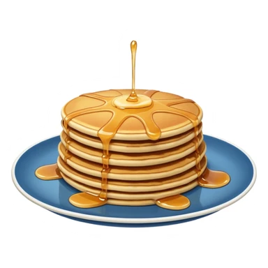 Raining pancakes sticker